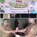 Tanggap Banjir di Bekasi Ketua PGRI dan K3S Kecamatan Setu Buat Posko Donasi