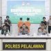 Respon Cepat Polres Pelalawan Tangkap Pengedar Narkotika Bersenjata Api