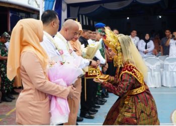 Suasana Haruh Pisah Sambut Karutan Kelas II Dumai