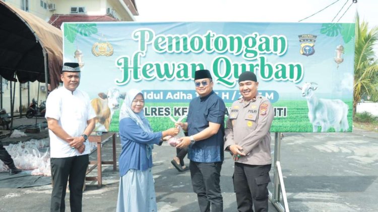 Polres Meranti Berbagi Keberkahan Melalui Kurban Idul Adha