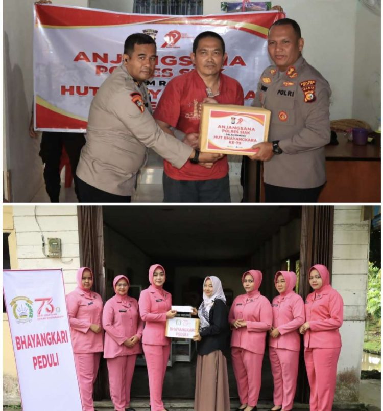 Polres Siak Gelar Anjang Sana dalam Rangka HUT Bhayangkara ke 79