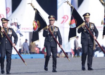 Kadiv Humas Polri Mendapat Pengharagaan Nugraha Sakanti dari Presiden