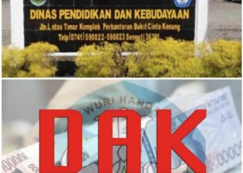 Dinas Pendidikan Kabupaten Muaro Jambi Diduga Korupsi Dana DAK 2024