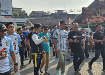 Bakayuah Menuju Kuansing Hebat, Gerak Jalan Santai Semarakkan Di Pembukaan HUT Kuansing
