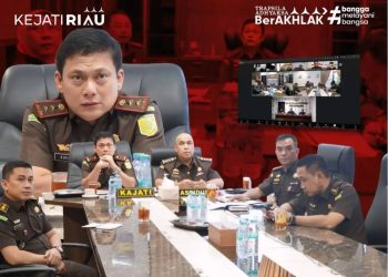 Kajati Sutikno SH MH Bersama Aspidum beserta Jajaran Ajukan Penghentian Penuntutan Berdasarkan Keadilan Restoratif ke Jampidum