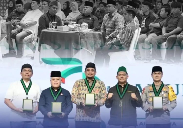 Kejati Sumut bersama Gubernur Hadiri Puncak Milad ke 79 HMI Badko Sumut