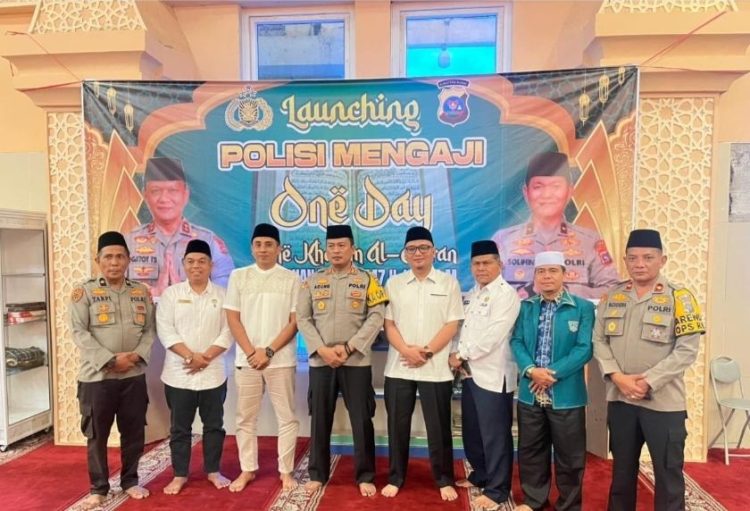 Polres Pasbar Luncurkan Program One Day One Khatam, Pemda Dukung Perkuat Sinergi Pembinaan Spiritual Aparatur