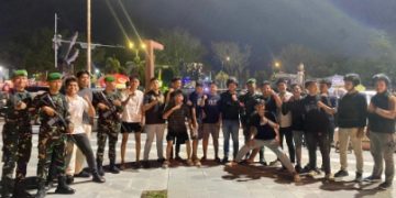 Tim Raga Res Kampar Gelar Patroli Malam, Amankan Situasi Kota dari Potensi Gangguan