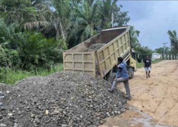 Menjelang Ramadhan 2026 Dinas PUPR Rohul Prioritaskan Perbaikan Jalan di Empat Kecamatan
