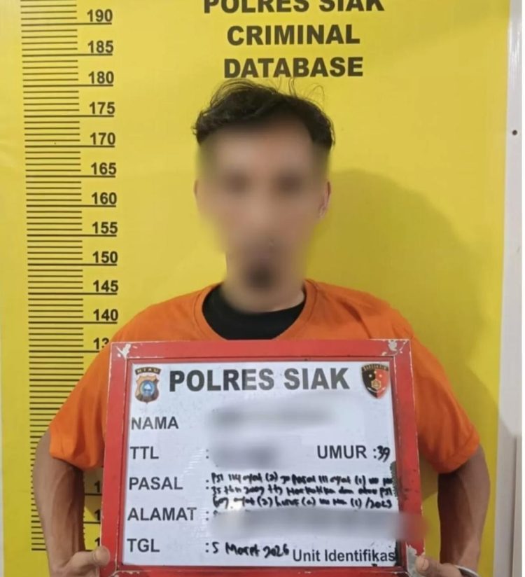 Satresnarkoba Polres Siak Tangkap Bandar Shabu dan Ganja di Dayun ini kronologinya