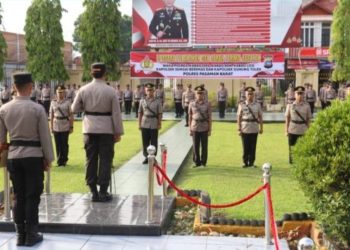 Kapolres Pasaman Barat Pimpin Upacara Pelantikan dan Sertijab PJU dan Kapolsek ini daftarnya