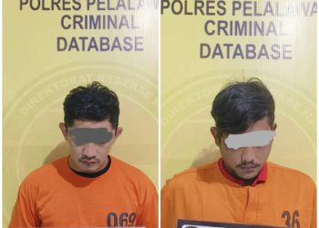 Sat Narkoba Polres Pelalawan amankan 2 Tersangka Narkoba di Pelalawan