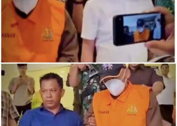 Tim Jaksa Penyidik Melakukan Penahanan Terhadap J Perkara Tindak Pidana Korupsi PMKS di Bengkalis