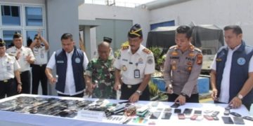 Kanwil Ditjenpas Riau Laksanakan Apel Ikrar Zero HALINAR diikuti bersama Jajaran