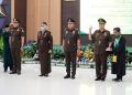 Kejati Riau Melantik dan Mengambil Sumpah Jabatan Pejabat Struktural Salah Satunya Kejari Rohul ini pesan Kejati