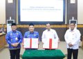 KEJATI RIAU LAKUKAN PENANDATANGANAN NOTA KESEPAHAMAN DENGAN PEMPROV RIAU TERKAIT PEMULIHAN BARANG MILIK DAERAH
