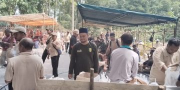 Warga Desa Koto Baru Singingi Hilir Sembelih 89 Sapi Kurban di Idul Adha 1447 H