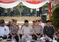 Pengukuhan Satgas Anti Narkoba Kuansing,  di Lapangan Apel Kantor Bupati Kuansing