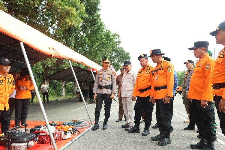 Bupati Suhardiman Amby Pimpin Apel Siaga Karhutla, Polri-TNI Kompak Siap Gempur Pelaku