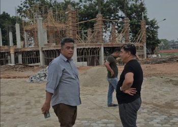 Teluk Kuantan Bersolek, Arena Utama MTQ Kuansing Ke-44 Hampir Rampung 95 Persen