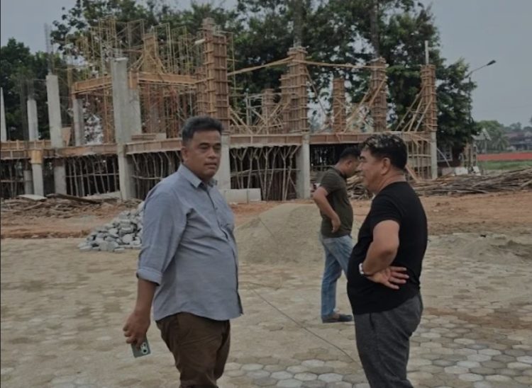 Teluk Kuantan Bersolek, Arena Utama MTQ Kuansing Ke-44 Hampir Rampung 95 Persen