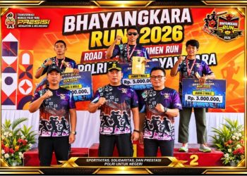 AKBP Agung Tribawanto Ajak Masyarakat Pasaman Barat Hidup Sehat Melalui Bhayangkara Run 2026