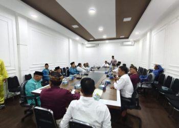 Sambut Festival pacu jalur 2026, Camat kuantan Tengah Ajak warga meriahkan Bulan Kemerdekaan Dengan Kibarkan Merah putih 