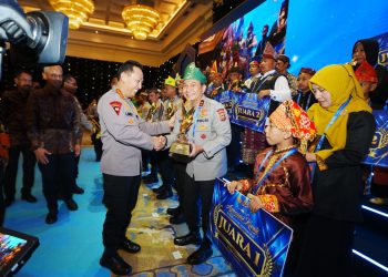 Unggul di Enam Kategori, Polda Riau Juara Umum Ketahanan Pangan Polri