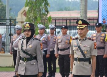 Kapolres Siak Pimpin Langsung Serah Terima Jabatan Wakapolres