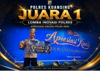 Polres Kuansing Juara 1 Inovasi Nasional, Raih Penghargaan dari Kapolri