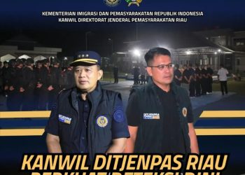 Kanwil Ditjenpas Riau Perkuat Deteksi Dini melalui Razia Gabungan di Lapas Narkotika Rumbai