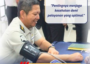 Cek Kesehatan Gratis Digelar, Jajaran Kanwil Ditjenpas Riau Siap Berkinerja Optimal