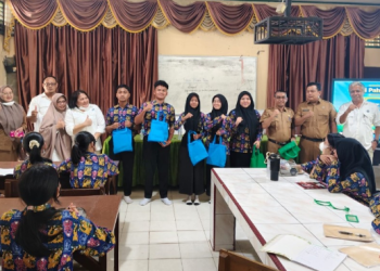 Cegah Dampak Kabut Asap, KLH/BPLH Edukasi Siswa SMP Negeri 1 Pangkalan Kerinci Pelalawan