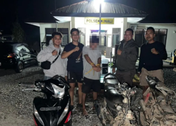 Polres Pasaman Barat Bekuk Residivis Curanmor dan Sita Tiga Motor di Kinali