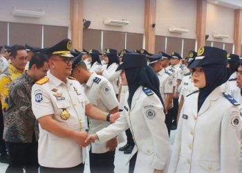Kakanwil Ditjenpas Riau Lantik 135 PNS, Tekankan Integritas dan Pengabdian