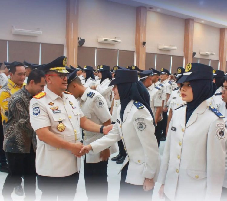 Kakanwil Ditjenpas Riau Lantik 135 PNS, Tekankan Integritas dan Pengabdian