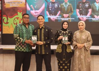 Kapolres Kampar Hadiri Lepas Sambut Dandim 0313/KPR