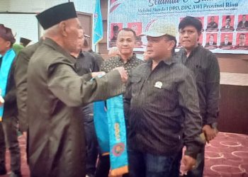 PELANTIKAN PENGURUS AWI SE-PROVINSI RIAU, RONY RESMI DILANTIK SEBAGAI PENGURUS DPC AWI KUANSING