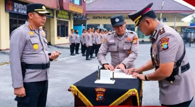 Kasat Reskrim Polresta Pekanbaru Berganti Kompol Shilton Jadi Kasat Reskrim Polresta Pekanbaru