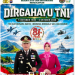 Kapolres Pasaman Barat Beserta Seluruh Staf Mengucapkan Selamat Ulang Tahun TNI ke 81