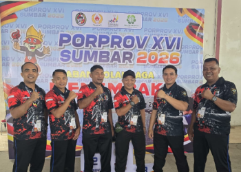 Tiga Personel Turut Harumkan Nama Polres Pasaman Barat acara Porprov XVI Sumbar Kontingen Perbakin ini namanya