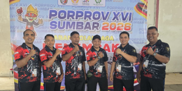 Tiga Personel Turut Harumkan Nama Polres Pasaman Barat acara Porprov XVI Sumbar Kontingen Perbakin ini namanya