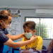 Antisipasi Karhutla, Rutan Dumai Bagikan Masker kepada Pengunjung dan Warga Binaan