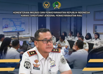 Optimalkan Fungsi Pos Bapas, Kanwil Ditjenpas Riau Gelar Sosialisasi Pembekalan Petugas