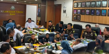 Kejati Riau Gelar Monev Pelaksanaan Anggaran Periode Triwulan IV Tahun Anggaran 2026