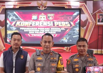 Konferensi Pers Polres Kampar: 104 Perkara C3, Kasus Pengancaman di Tapung Hulu Jadi Sorotan