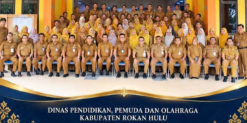 Disdikpora Rohul Ucapkan Selamat Masa Purnabakti H Edi Suherman Asisten II Sekda Rohul ini pesan Kadis