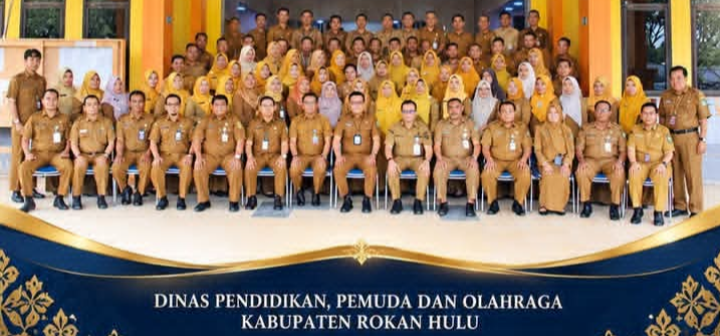 Disdikpora Rohul Ucapkan Selamat Masa Purnabakti H Edi Suherman Asisten II Sekda Rohul ini pesan Kadis
